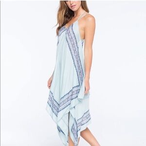 O’Neill Light Blue Handkerchief Dress Size XS